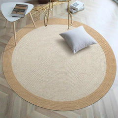 YOUMIKA  -  Carpet Wear Resistant Durable Natural Jute Traditional Home Decoration Hand Knitting Rug Modern Minimalism Soft Breathable Mat