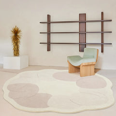 YOUMIKA  - Carpet for Living Room Large Area Home Decoration Coffee Tables Bedroom Special-shaped Plush Mat Cloakroom  Fluffy