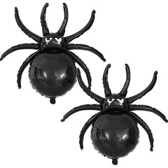 YOUMIKA  -  Large Halloween Spider Foil Balloons Happy Halloween Party Decoration Supplies Kids Toys Globos Haunted House Horror Props