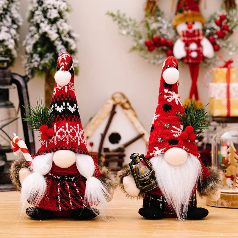 YOUMIKA  -  2024 Christmas Gnome Faceless Doll Ornament Merry Christmas Decorations For Home Navidad Natal Cristmas Xmas Gift New Year 2025