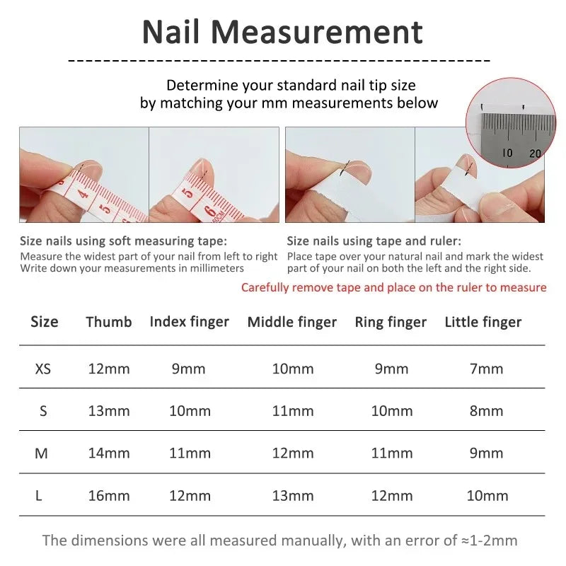 YOUMIKA  -  10Pcs Green Gradient Handmade Press On Nails False Nails Ballerina Full Cover Fake Nails Artificial Korean Decoration Nail Tips