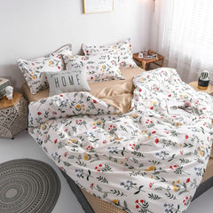 YOUMIKA  - Fresh Floral Bedding Set