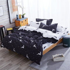 YOUMIKA  - Christmas Trees and Deers Bedding Set