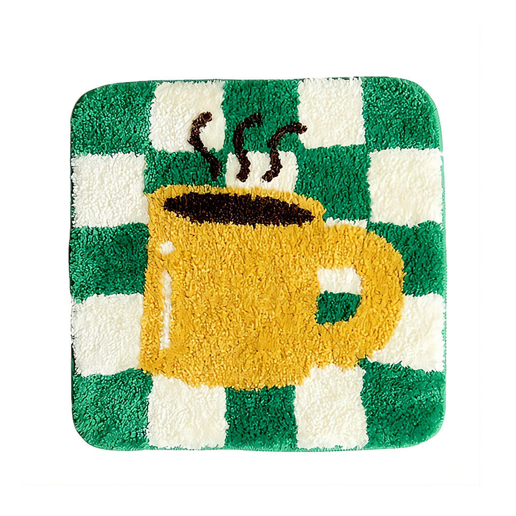 YOUMIKA  -  Coffee Cup Tufted Seat Pad