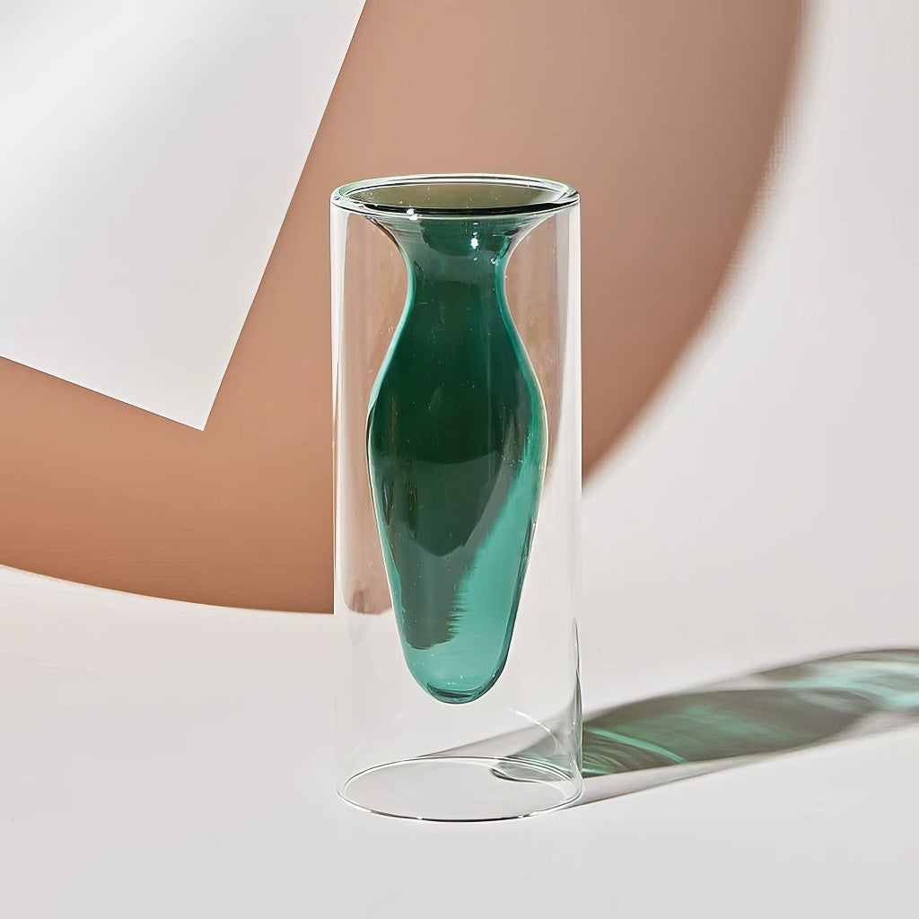 YOUMIKA  -  Inside Out Colorful Glass Vase