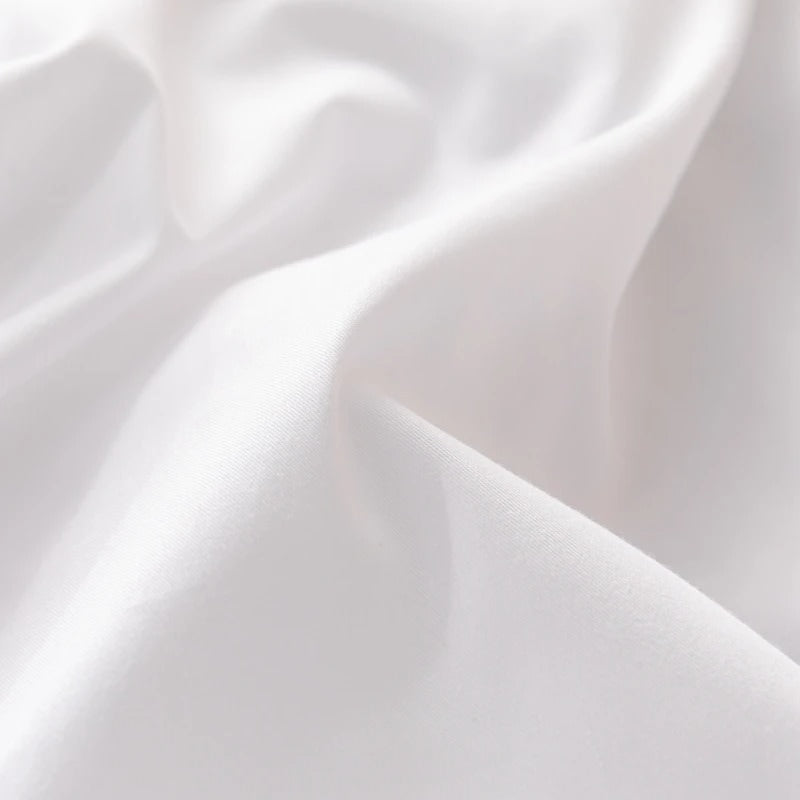 YOUMIKA  - Solid Color Simple Cotton Fitted Sheet