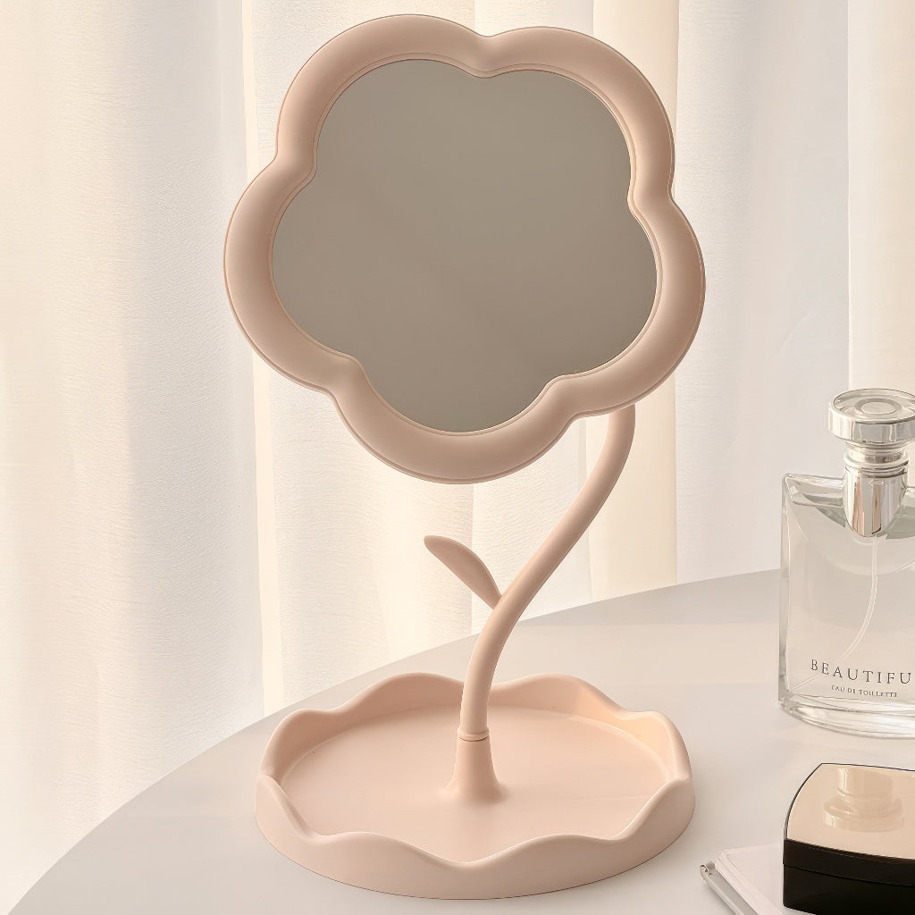 YOUMIKA  -  Flower Shaped Makeup Mirror