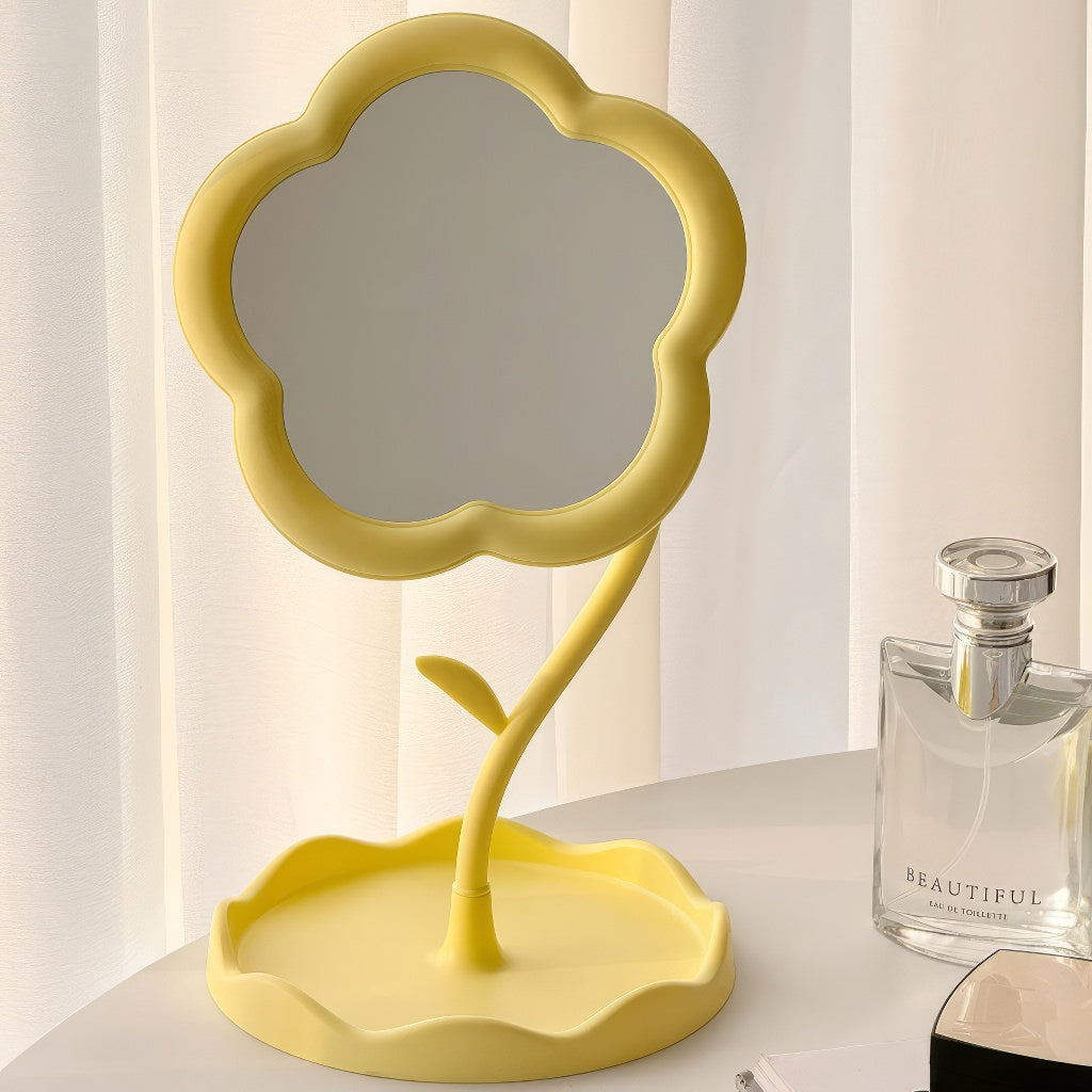 YOUMIKA  -  Flower Shaped Makeup Mirror