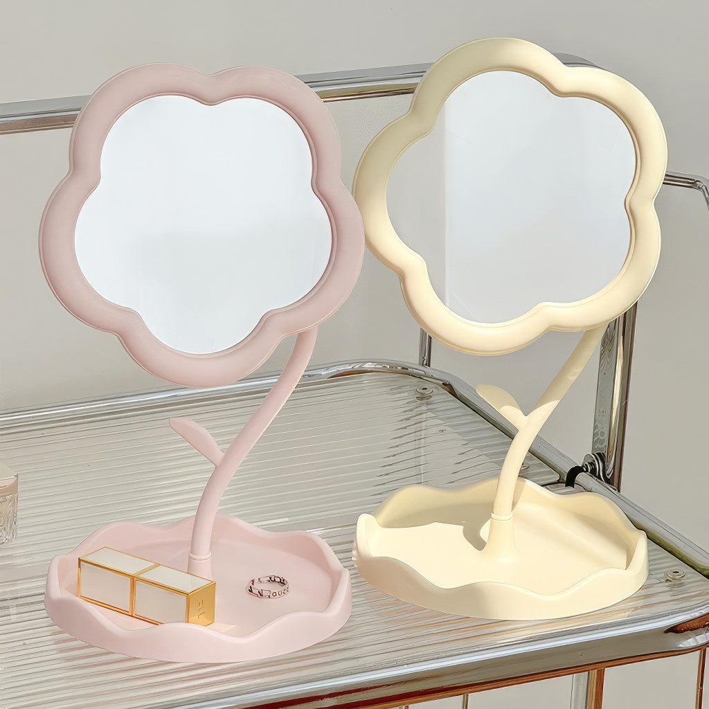 YOUMIKA  -  Flower Shaped Makeup Mirror