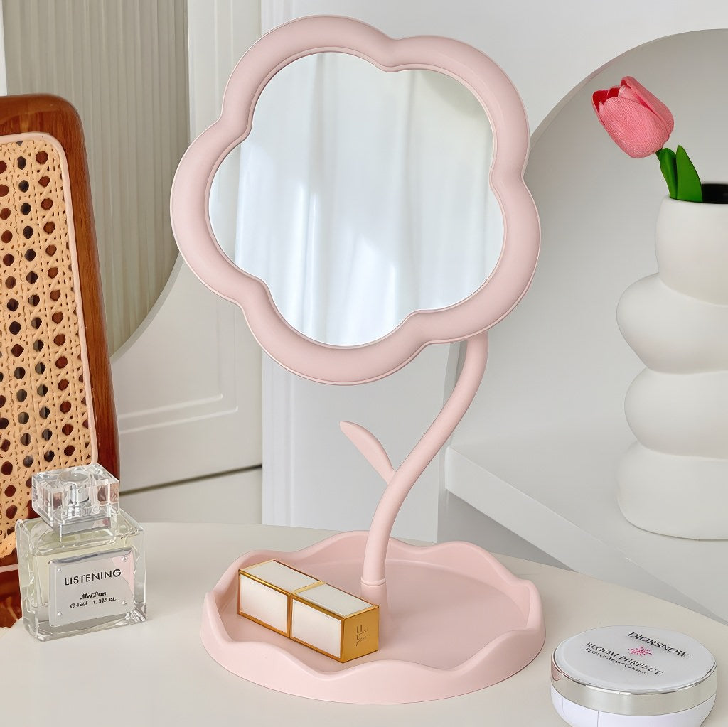 YOUMIKA  -  Flower Shaped Makeup Mirror