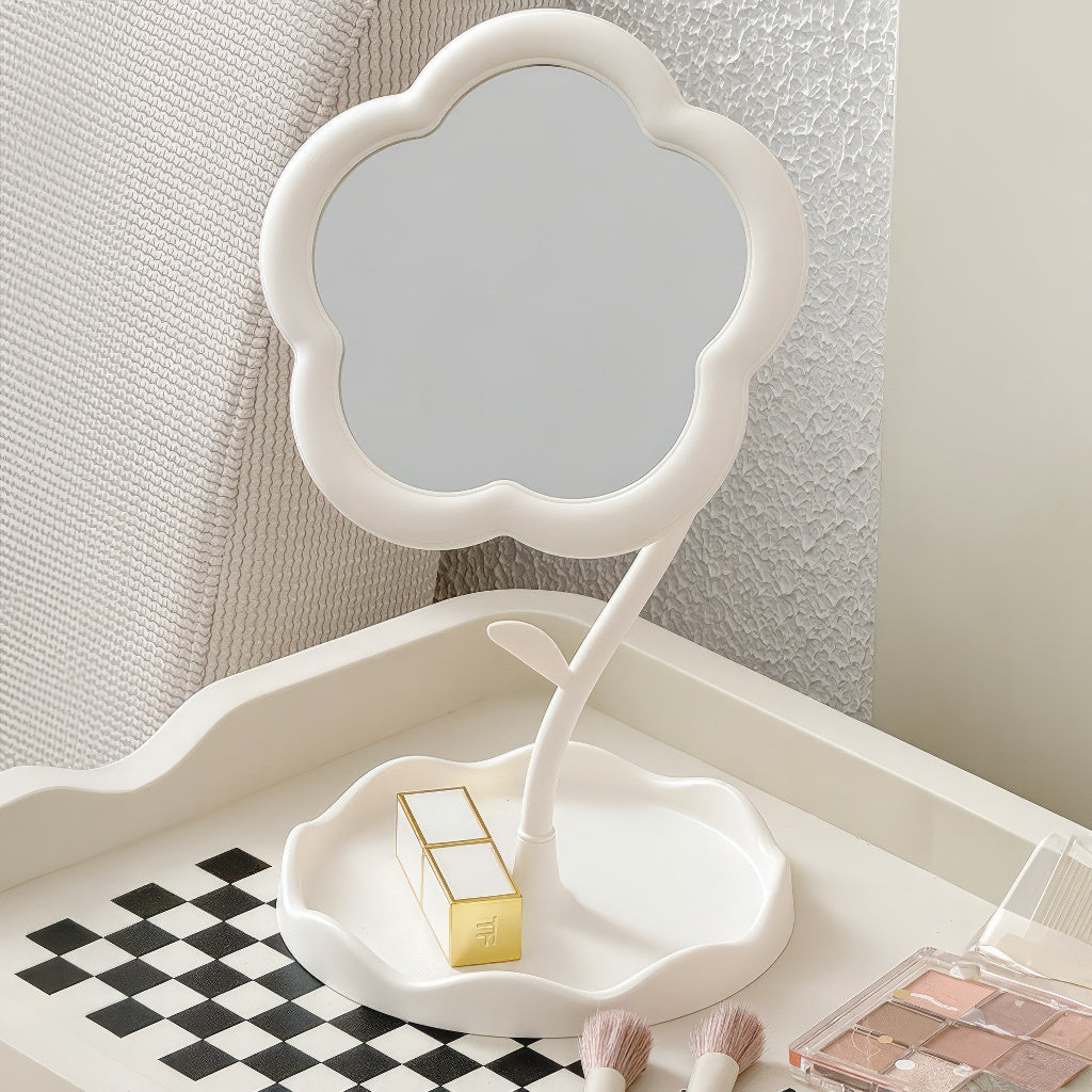 YOUMIKA  -  Flower Shaped Makeup Mirror