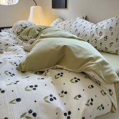 YOUMIKA  -  Cute Small Tulips Print Bedding Set