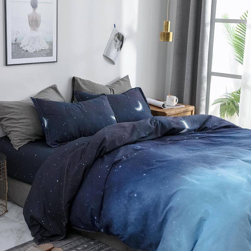 YOUMIKA  - Starry Night Sky Bedding Set