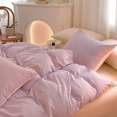 YOUMIKA  - Dusty Pastel Shades Cotton Bedding Set