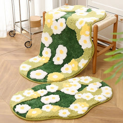 YOUMIKA  -  Fresh Daisy Meadow Tufted Rug