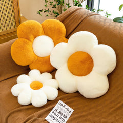 YOUMIKA  -  Furry Flower Fall Plush Pillow