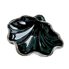 YOUMIKA  -  Glossy Seashell Ceramic Jewelry Tray