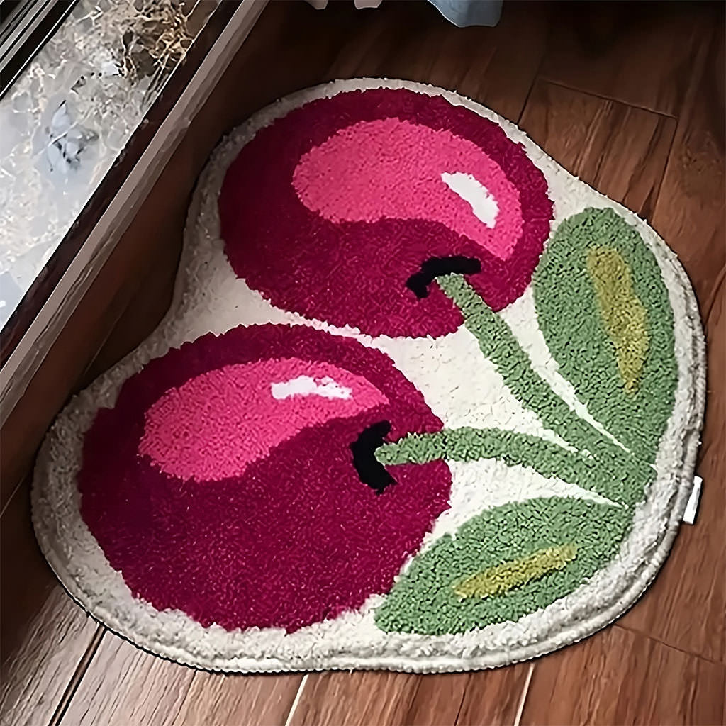 YOUMIKA  -  Juicy Cherry Tufted Accent Rug