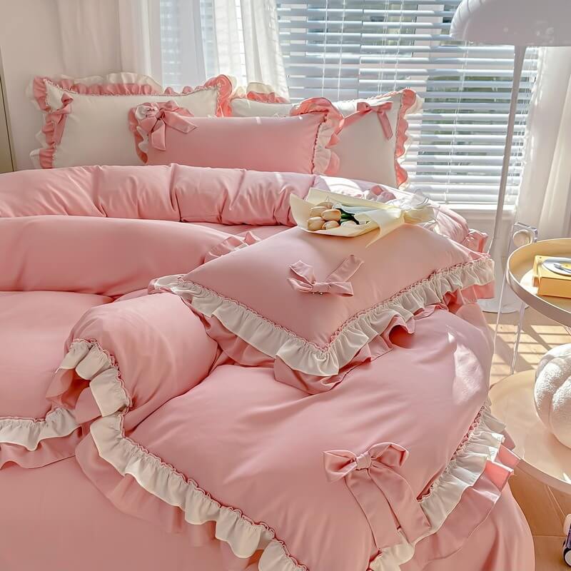 YOUMIKA  - Kawaii Princess Korean Bedding Set