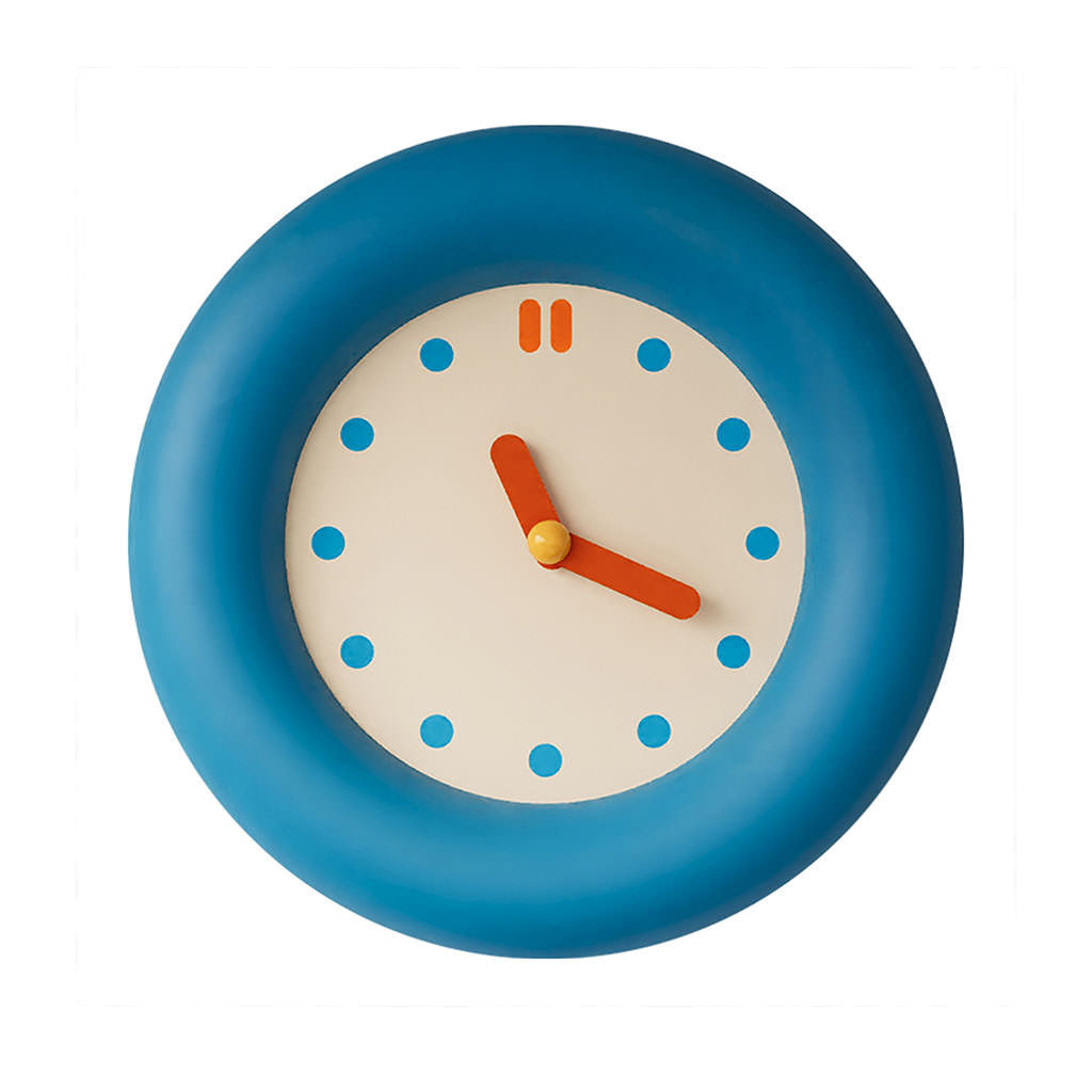 YOUMIKA  -  Kidrore Modern Blue Round Clock