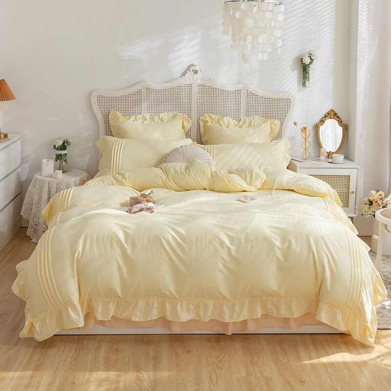 YOUMIKA  - Little Princess Ruffle Bedding Set