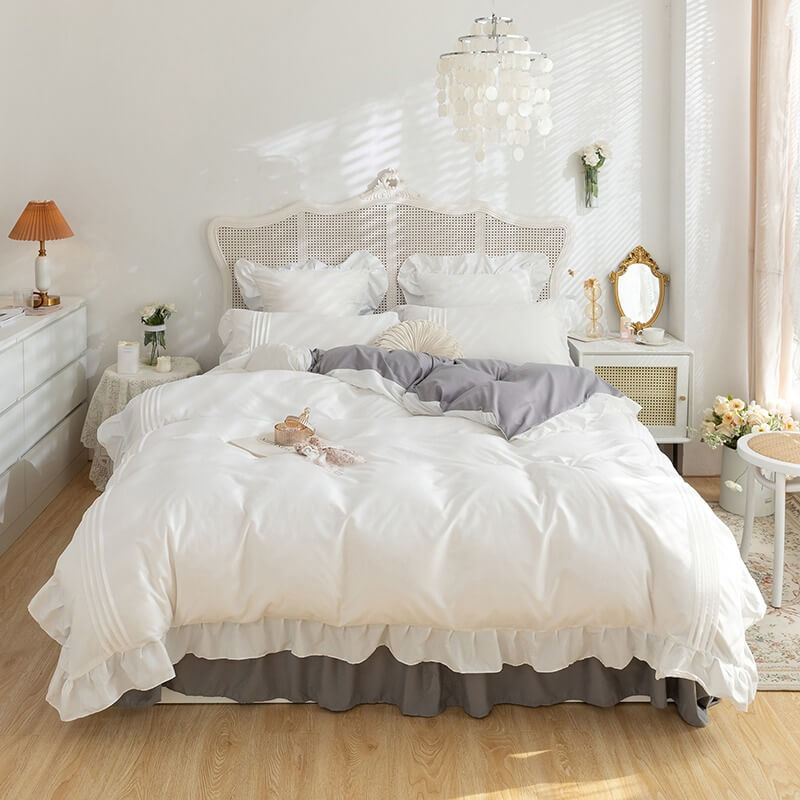 YOUMIKA  - Little Princess Ruffle Bedding Set