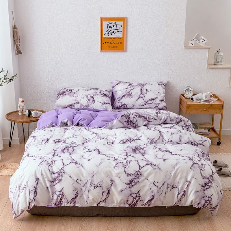 YOUMIKA  - Marble Bedding Set