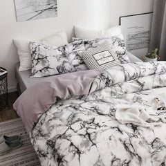 YOUMIKA  - Marble Bedding Set