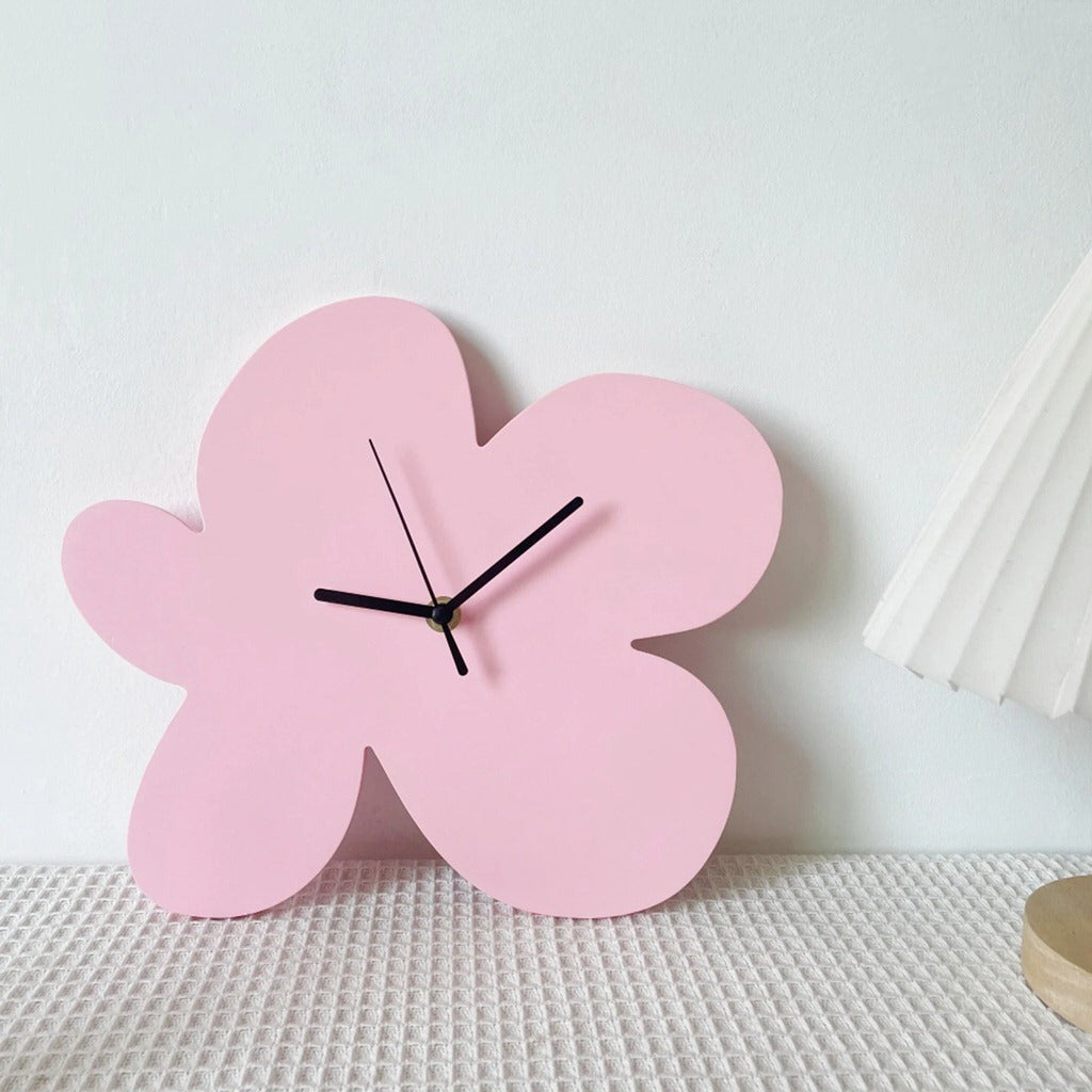 YOUMIKA  -  Flower Blob Acrylic Wall Clock