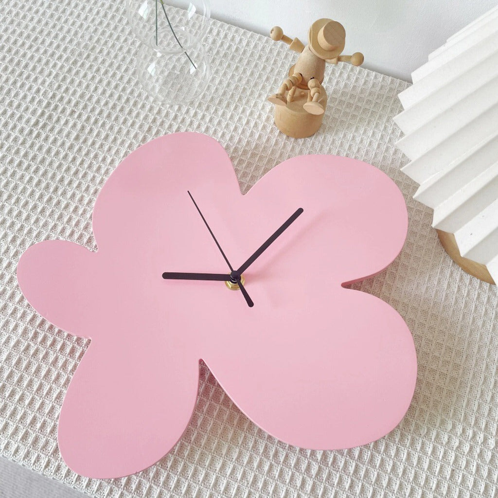 YOUMIKA  -  Flower Blob Acrylic Wall Clock