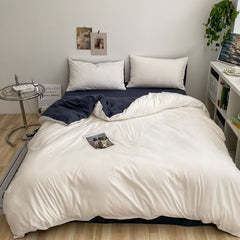 YOUMIKA  - Dusty Shades Plain Bedding Set