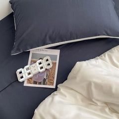 YOUMIKA  - Dusty Shades Plain Bedding Set