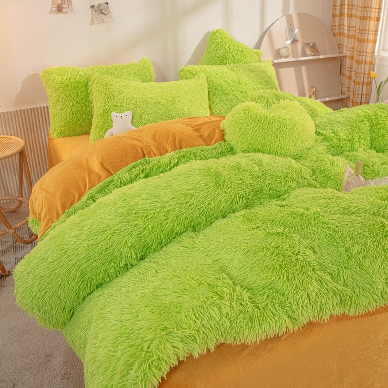 YOUMIKA  - Soft Plush Bedding Set