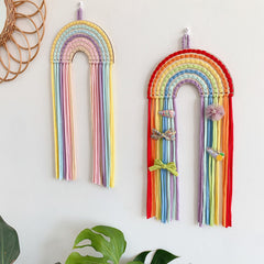 YOUMIKA  -  Rainbow Wall Hanging Hairpin Storage