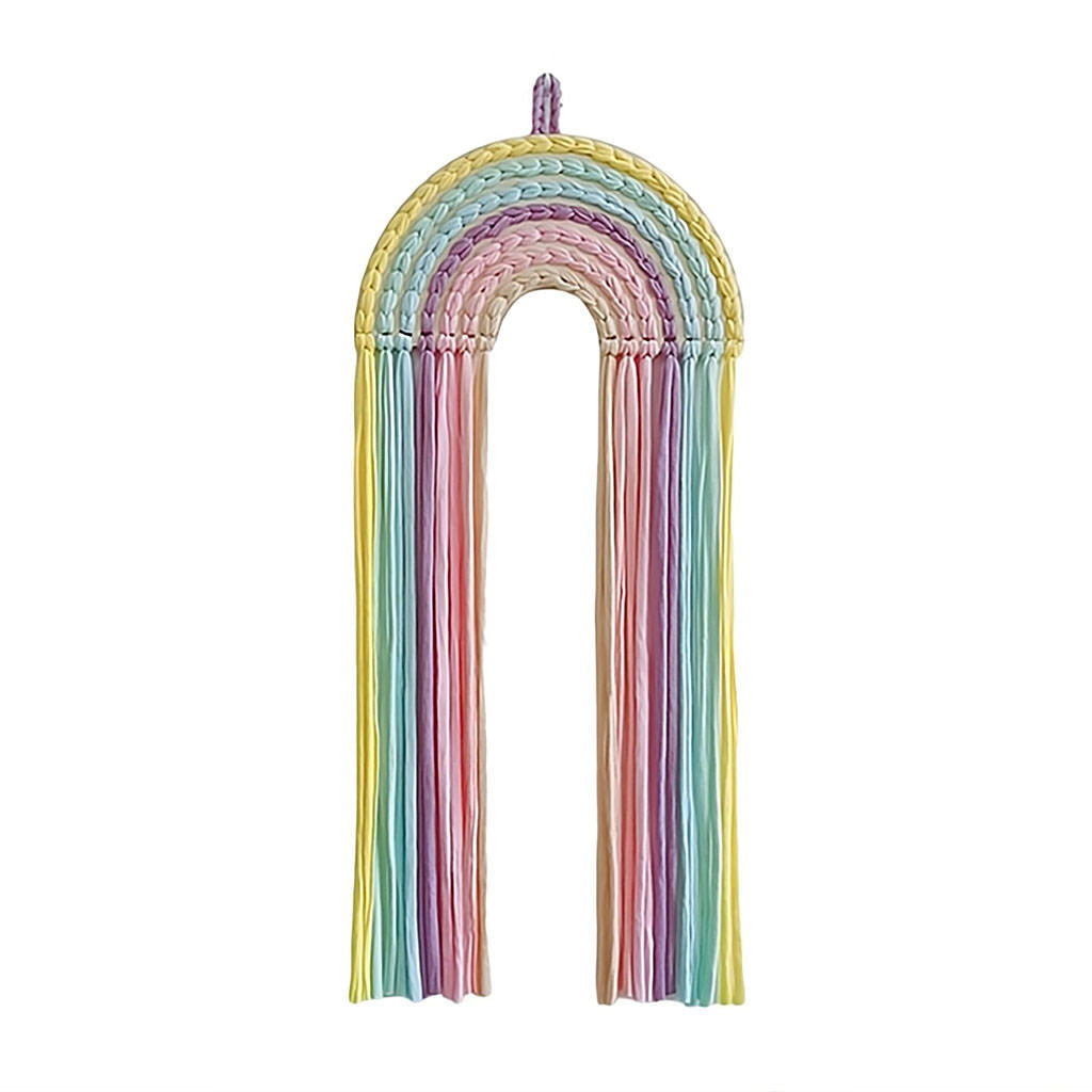 YOUMIKA  -  Rainbow Wall Hanging Hairpin Storage