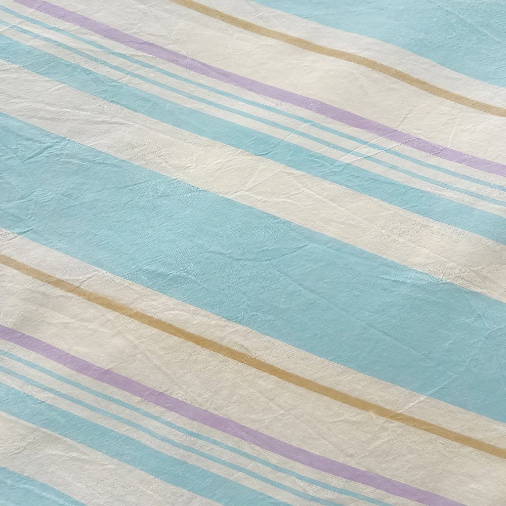 YOUMIKA  - Pastel Retro Striped Bedding Set