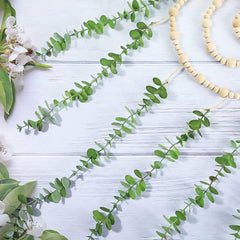 YOUMIKA  -  Wooden Beads With Vines Wall Decor