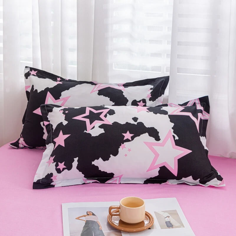 YOUMIKA  - Y2K Stars Bedding Set