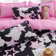 YOUMIKA  - Y2K Stars Bedding Set