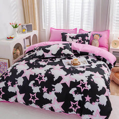 YOUMIKA  - Y2K Stars Bedding Set